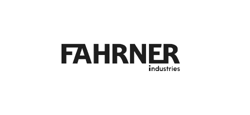 Logo fahrner industries créé par l'agence crapules