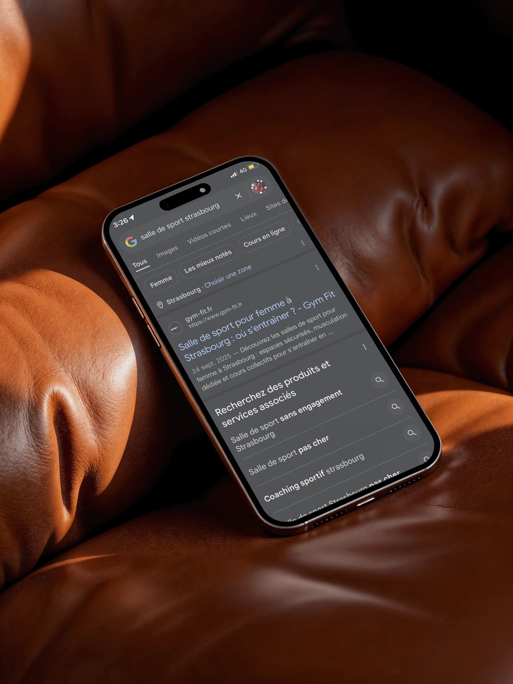 digital - site internet - Google ADS - SEA - Gymfit - Agence crapules - communication strasbourg