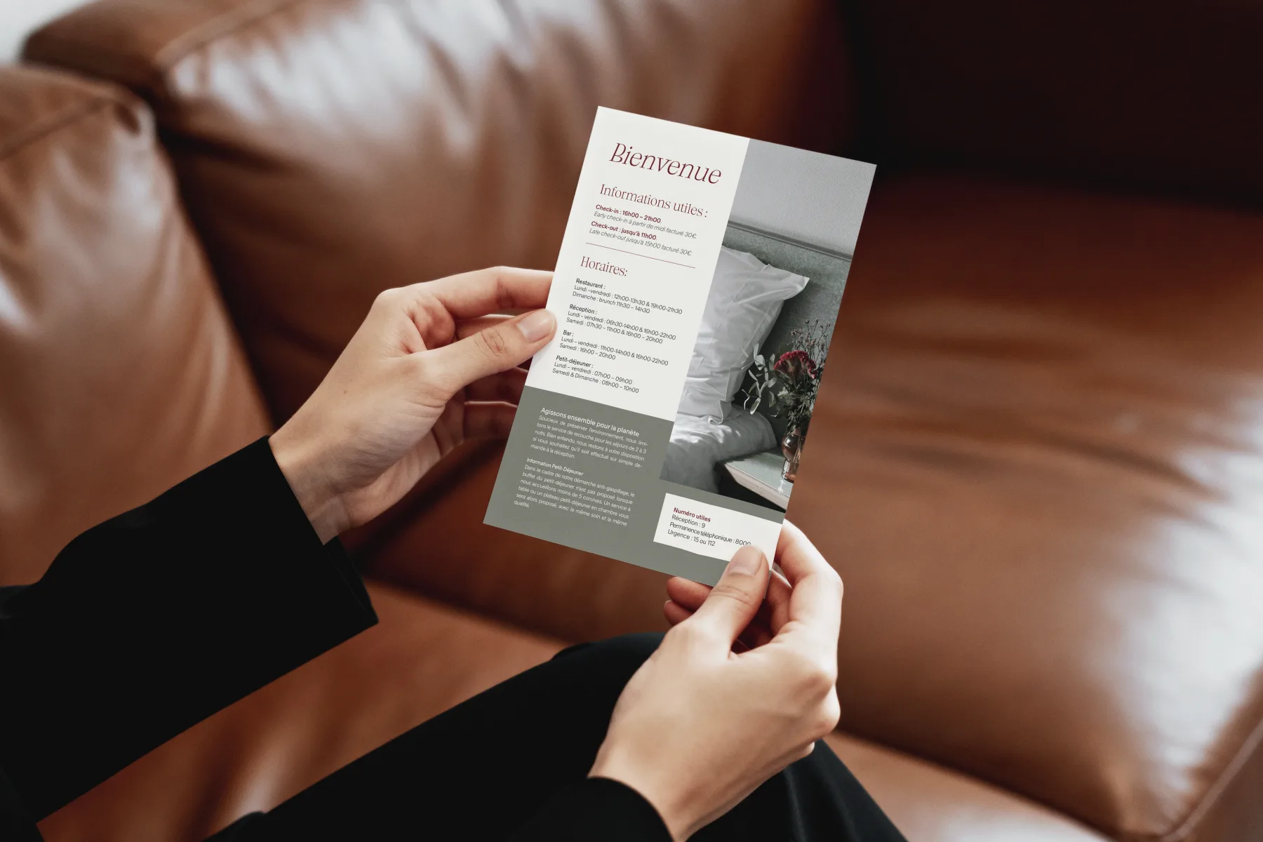Branding et identité de marque - support visuel - flyer - La cours du tonnelier - Agence crapules - communication strasbourg